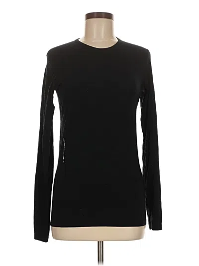 Pre-owned Assorted Brands Long Sleeve T-shirt In Black