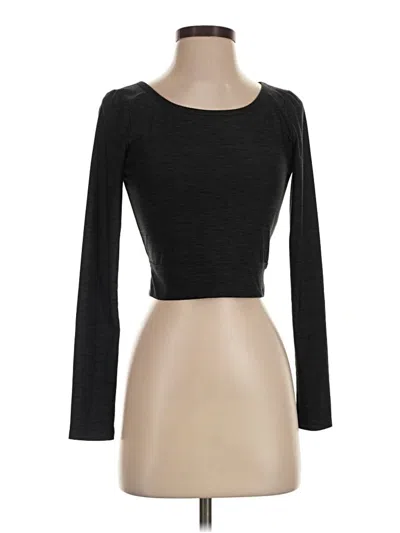 Pre-owned Assorted Brands Long Sleeve T-shirt In Black