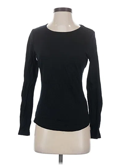 Pre-owned Assorted Brands Long Sleeve T-shirt In Black