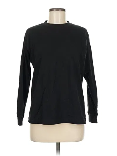 Pre-owned Assorted Brands Long Sleeve T-shirt In Black