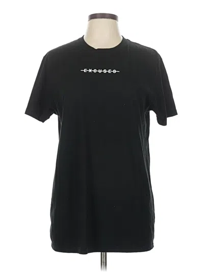 Pre-owned Assorted Brands Long Sleeve T-shirt In Black