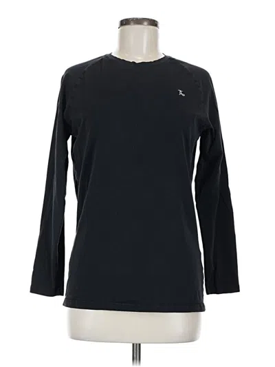 Pre-owned Assorted Brands Long Sleeve T-shirt In Black