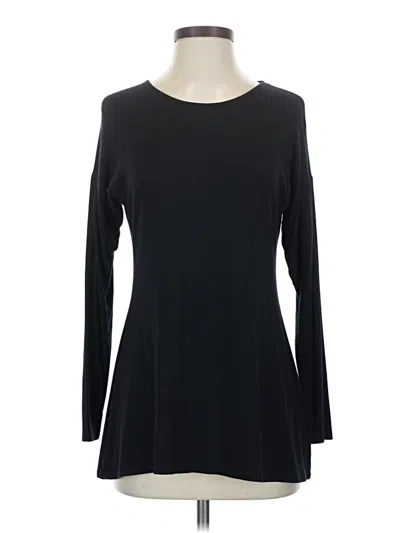 Pre-owned Assorted Brands Long Sleeve T-shirt In Black