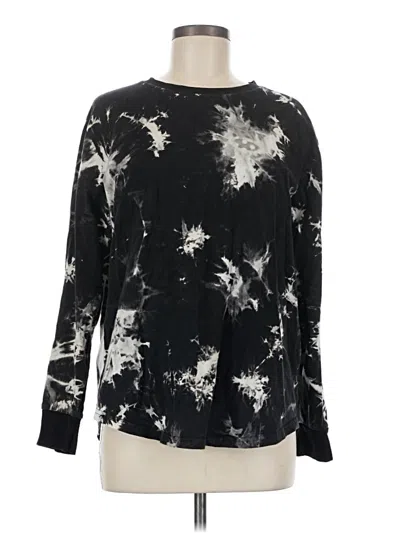 Pre-owned Assorted Brands Long Sleeve T-shirt In Black
