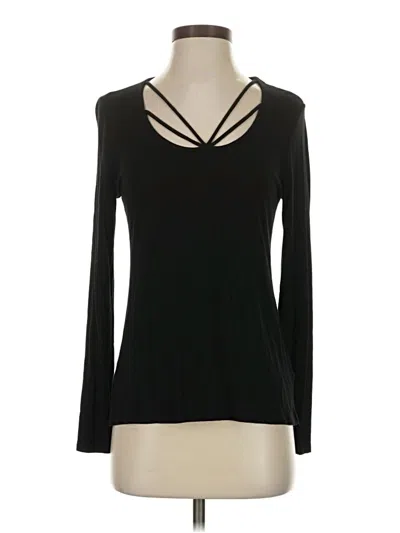 Pre-owned Assorted Brands Long Sleeve T-shirt In Black