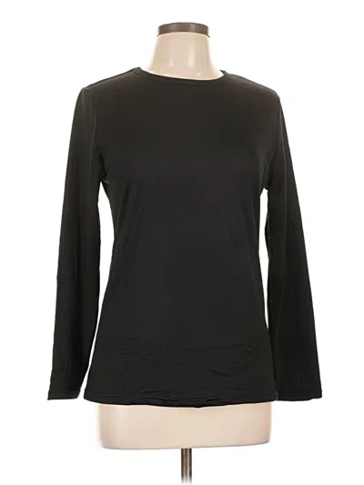 Pre-owned Assorted Brands Long Sleeve T-shirt In Black