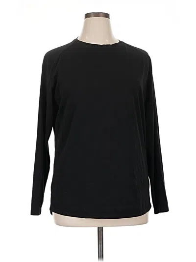 Pre-owned Assorted Brands Long Sleeve T-shirt In Black