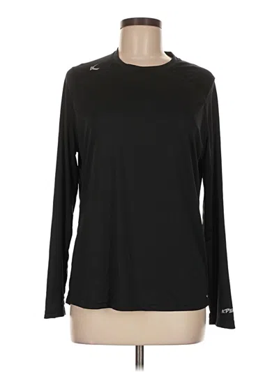 Pre-owned Assorted Brands Long Sleeve T-shirt In Black
