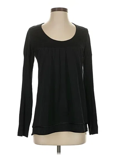 Pre-owned Assorted Brands Long Sleeve T-shirt In Black