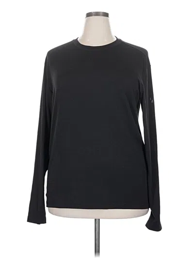 Pre-owned Assorted Brands Long Sleeve T-shirt In Black