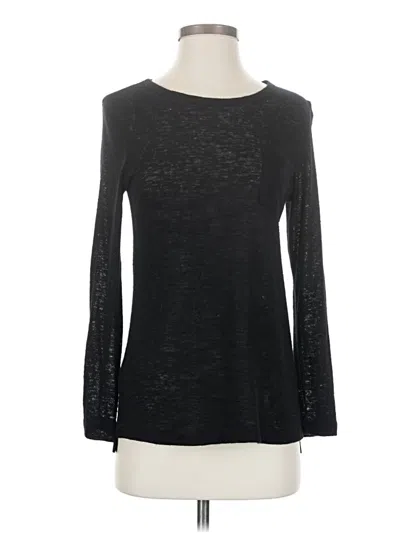 Pre-owned Assorted Brands Long Sleeve T-shirt In Black