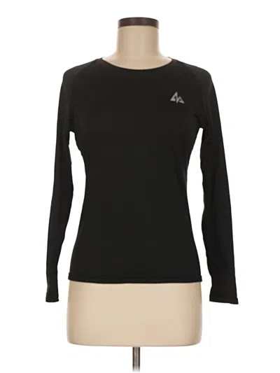 Pre-owned Assorted Brands Long Sleeve T-shirt In Black