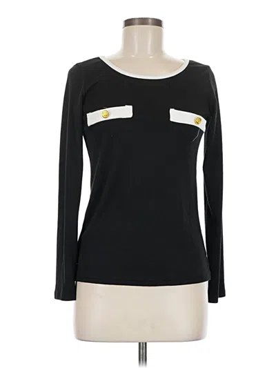 Pre-owned Assorted Brands Long Sleeve T-shirt In Black