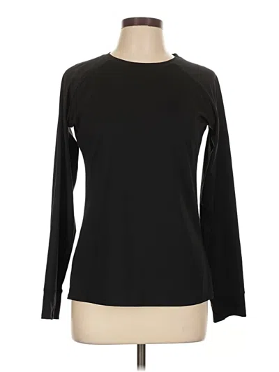 Pre-owned Assorted Brands Long Sleeve T-shirt In Black