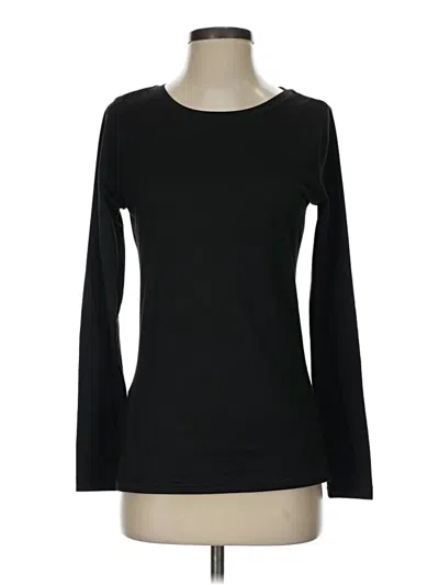 Pre-owned Assorted Brands Long Sleeve T-shirt In Black