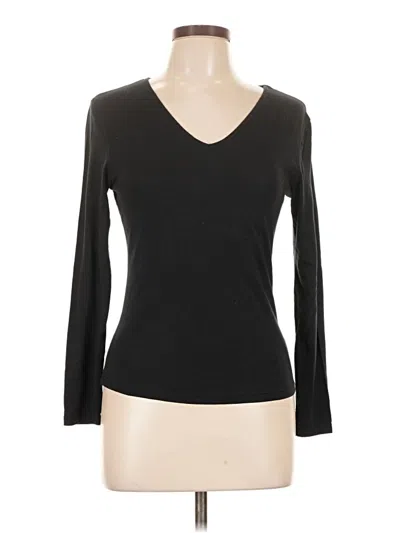Pre-owned Assorted Brands Long Sleeve T-shirt In Black
