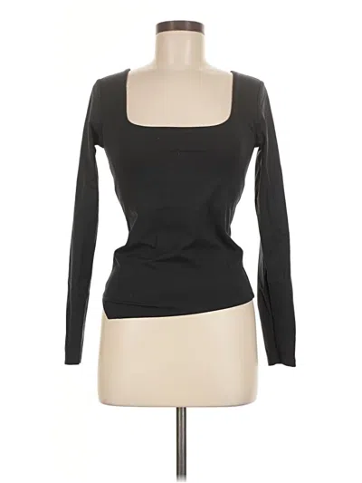 Pre-owned Assorted Brands Long Sleeve T-shirt In Black