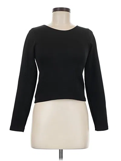 Pre-owned Assorted Brands Long Sleeve T-shirt In Black