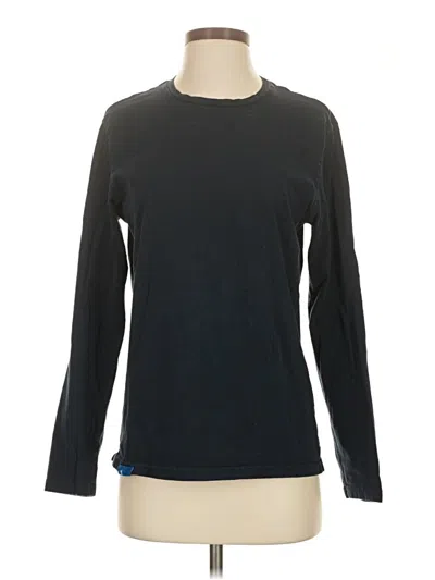 Pre-owned Assorted Brands Long Sleeve T-shirt In Black