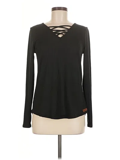 Pre-owned Assorted Brands Long Sleeve T-shirt In Black