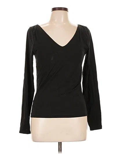 Pre-owned Assorted Brands Long Sleeve T-shirt In Black