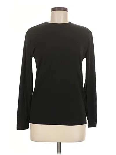 Pre-owned Assorted Brands Long Sleeve T-shirt In Black