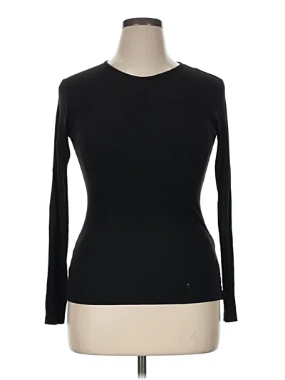 Pre-owned Assorted Brands Long Sleeve T-shirt In Black