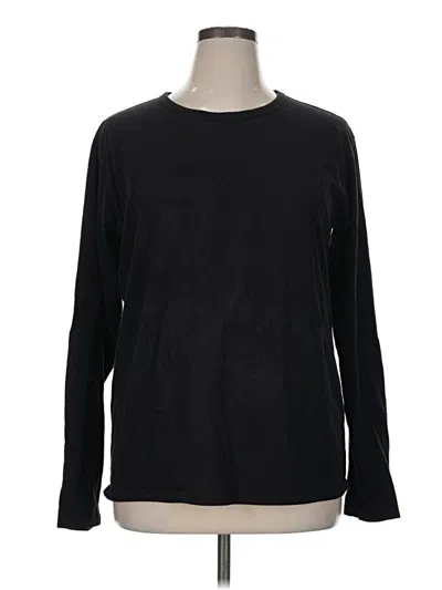 Pre-owned Assorted Brands Long Sleeve T-shirt In Black