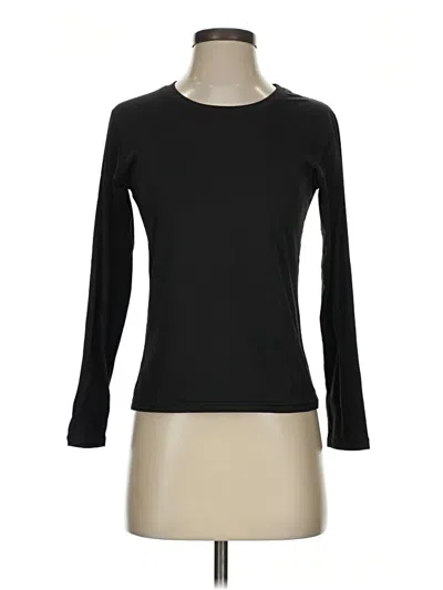 Pre-owned Assorted Brands Long Sleeve T-shirt In Black
