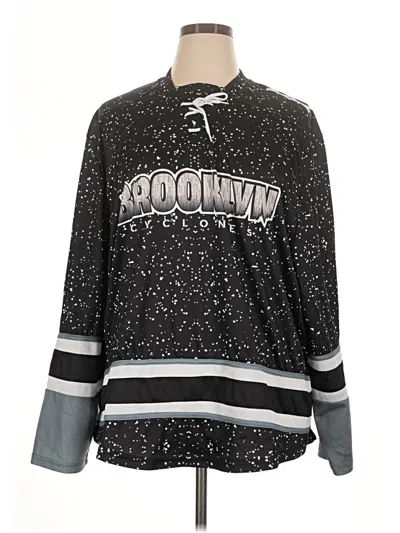 Pre-owned Assorted Brands Long Sleeve T-shirt In Black