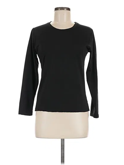 Pre-owned Assorted Brands Long Sleeve T-shirt In Black