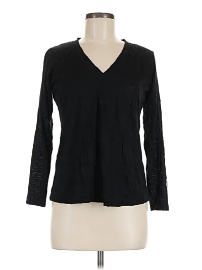 Pre-owned Assorted Brands Long Sleeve T-shirt In Black