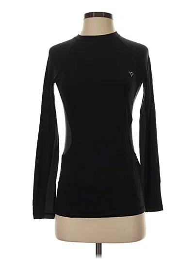 Assorted Brands Long Sleeve T-shirt In Black