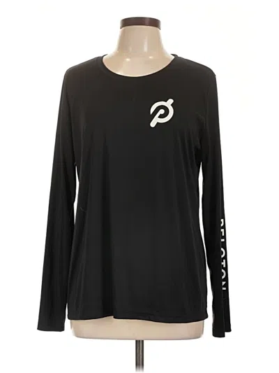 Pre-owned Assorted Brands Long Sleeve T-shirt In Black