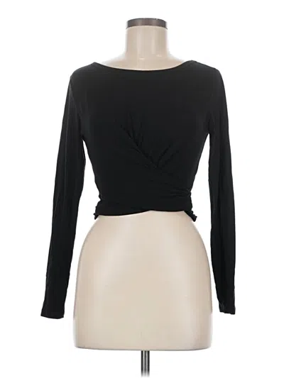 Pre-owned Assorted Brands Long Sleeve T-shirt In Black