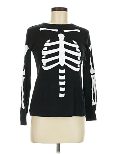Pre-owned Assorted Brands Long Sleeve T-shirt In Black
