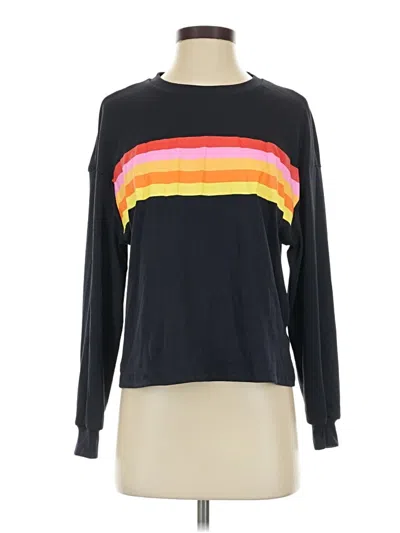 Pre-owned Assorted Brands Long Sleeve T-shirt In Black