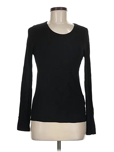 Pre-owned Assorted Brands Long Sleeve T-shirt In Black