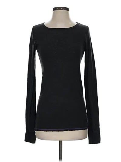 Pre-owned Assorted Brands Long Sleeve T-shirt In Black