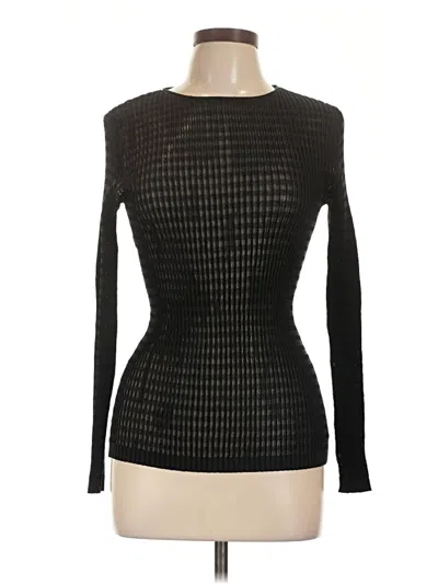 Pre-owned Assorted Brands Long Sleeve T-shirt In Black