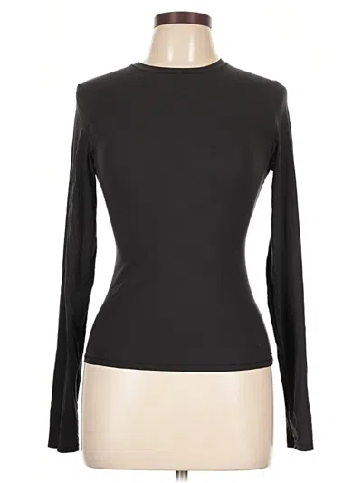 Pre-owned Assorted Brands Long Sleeve T-shirt In Black