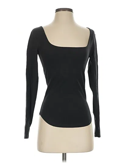 Pre-owned Assorted Brands Long Sleeve T-shirt In Black