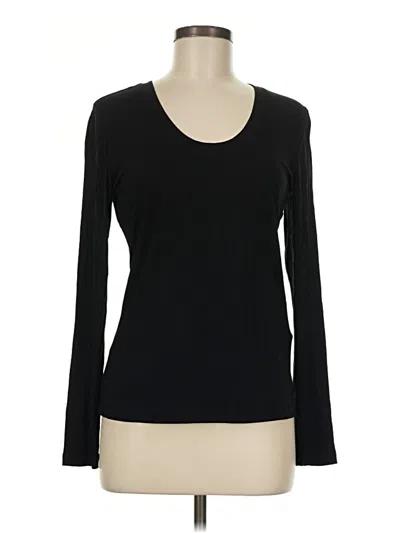 Pre-owned Assorted Brands Long Sleeve T-shirt In Black