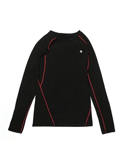 Pre-owned Assorted Brands Kids' Long Sleeve T-shirt In Black