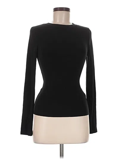 Pre-owned Assorted Brands Long Sleeve T-shirt In Black