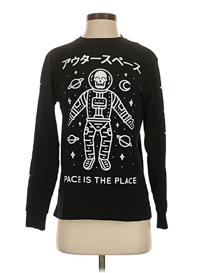 Pre-owned Assorted Brands Long Sleeve T-shirt In Black