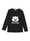 Assorted Brands Long Sleeve T-shirt In Black