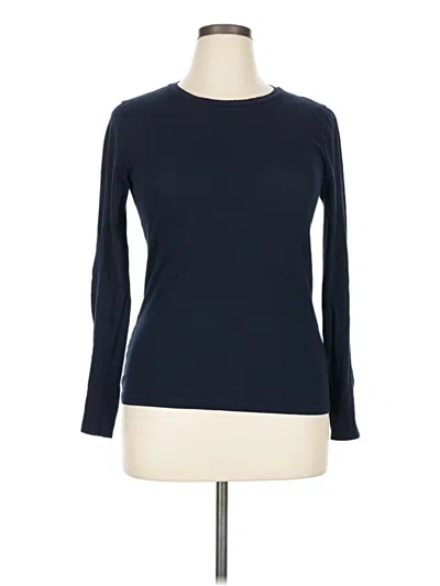 Pre-owned Assorted Brands Long Sleeve T-shirt In Blue