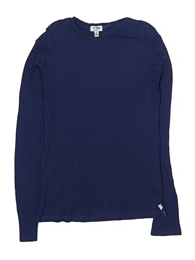 Pre-owned Assorted Brands Kids' Long Sleeve T-shirt In Blue