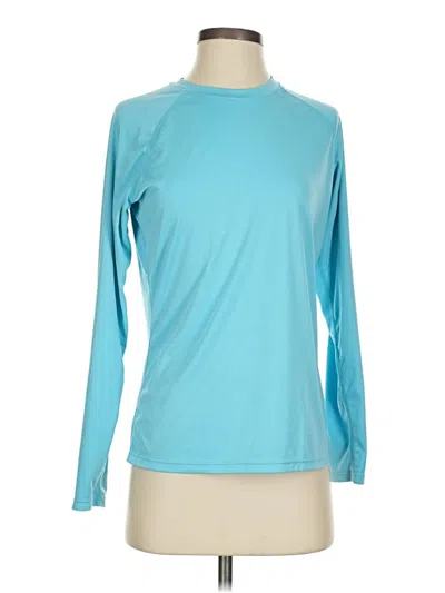 Pre-owned Assorted Brands Long Sleeve T-shirt In Blue